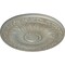 Ekena Millwork Lunel Ceiling Medallion (Fits Canopies up to 3 3/4"), Hand-Painted Flash Gold, 20 1/4"OD x 1 1/2"P CM20LUFLS - alternate 2